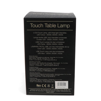 tischlampe in pilzform mit usb-ladefunktion -grün