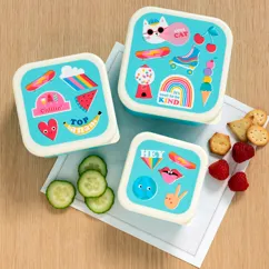 snack boxes (set of 3) - top banana snack boxes (set of 3) - top banana