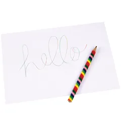 jumbo multi-colour core rainbow pencil
