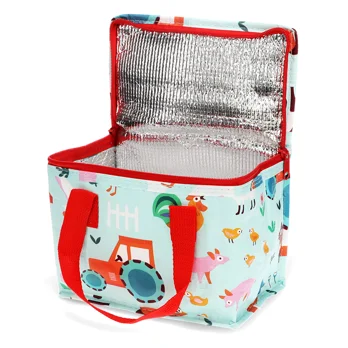 insulated lunch bag - farmyard insulated lunch bag - farmyard