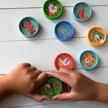 tilt puzzle - colourful creatures tilt puzzle - colourful creatures