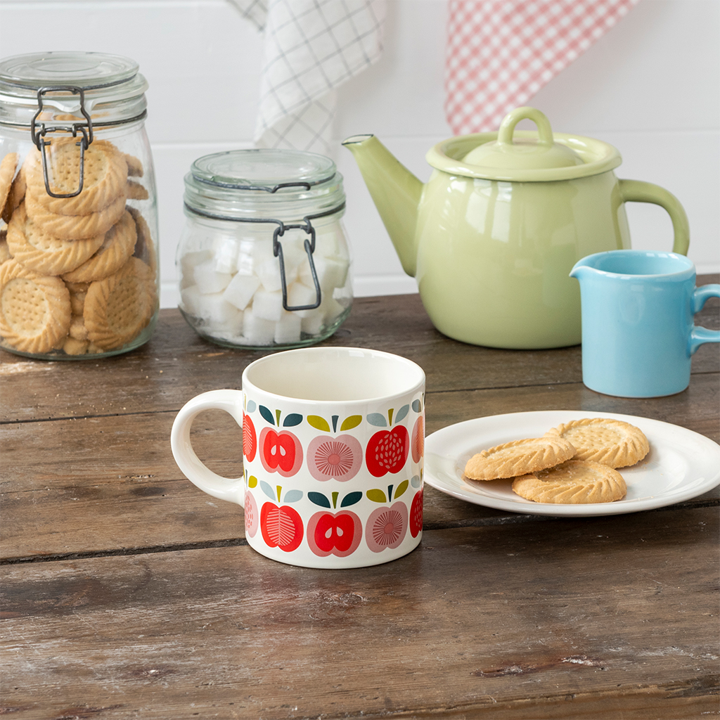 kaffeebecher vintage apple