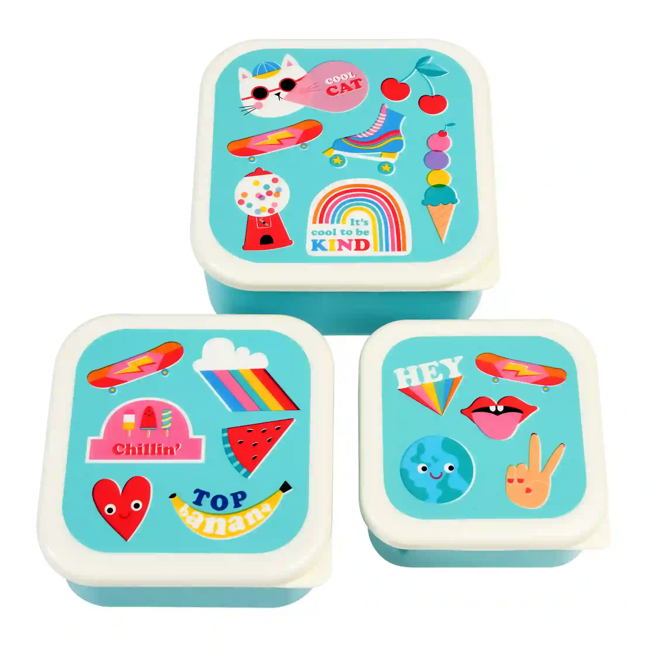 snack boxes (set of 3) - top banana