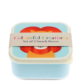 snackdosen colourful creatures (3-er set)