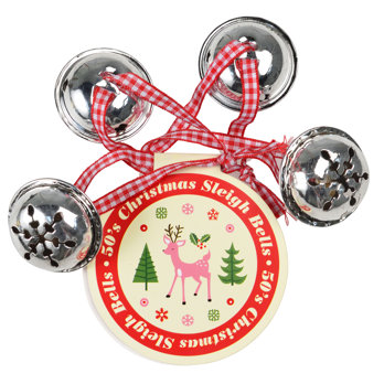 grelots de noël (lot de 4) - 50s christmas