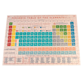 jigsaw puzzle in a tube (300 piece) - periodic table