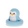 silicone bath toy - blue penguin