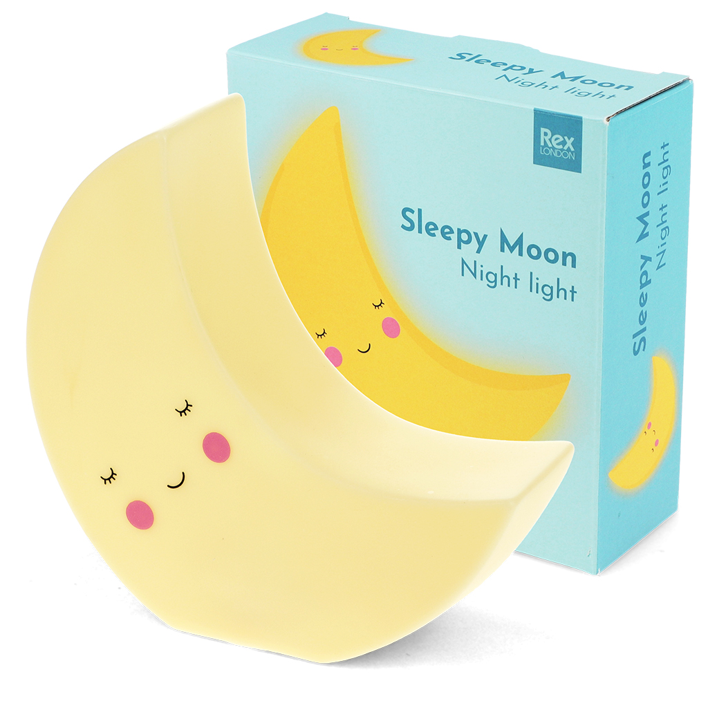 night light - sleepy moon