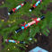 mini christmas tree decorations (pack of 8) - nutcracker soldier