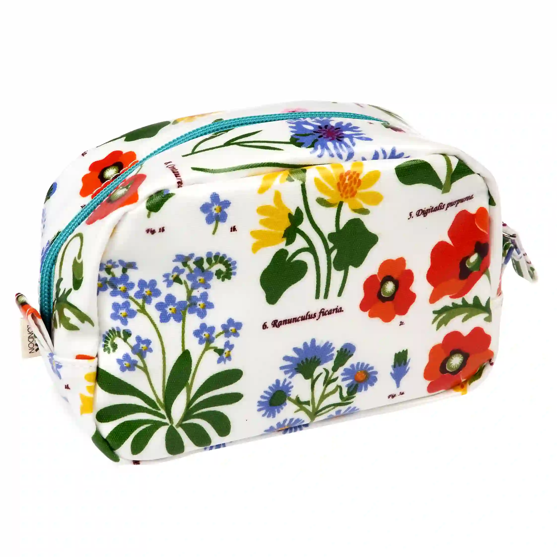 makeup bag - wild flowers