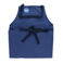 two-tone utility apron - indigo blue