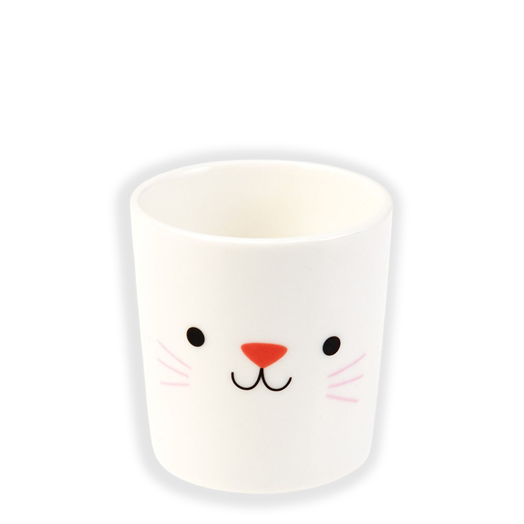 bone china egg cup - cookie the cat