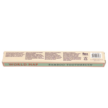 bambuszahnbürste world map