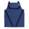 two-tone utility apron - indigo blue