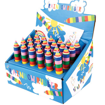 radiergummi rainbow