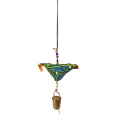 deko-vogel aus stoff zum aufhängen (sortierte farben)