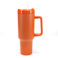 reise-trinkbecher mit griff (1,2l) - orange