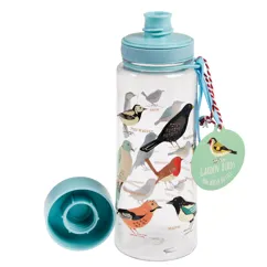 water bottle 600ml - garden birds