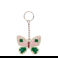 stitch your own wooden keyring - butterfly