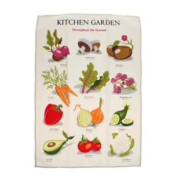 tea towel - kitchen garden tea towel - kitchen garden
