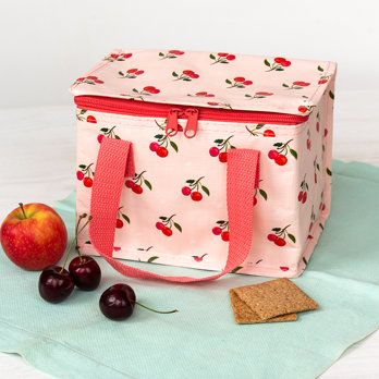 insulated lunch bag - little cherry