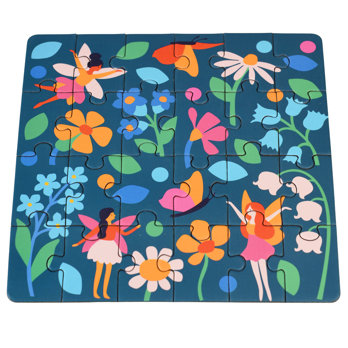mini puzzle fairies in the garden