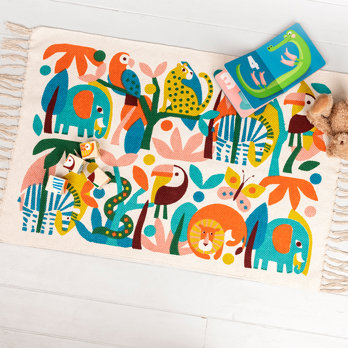 cotton rug - wild wonders