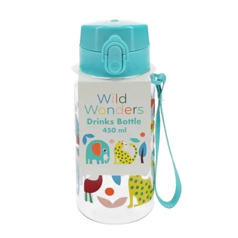 children's sports bottle 450ml - wild wonders children's sports bottle 450ml - wild wonders