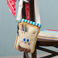 small crossbody bag - toast