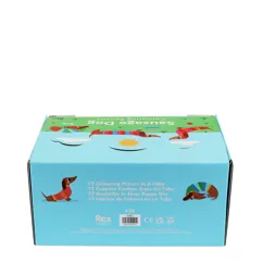 buntstifte in der pappröhre - sunny sausage dog buntstifte in der pappröhre - sunny sausage dog