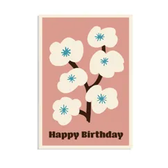 tarjeta de cumpleaños blossom tree