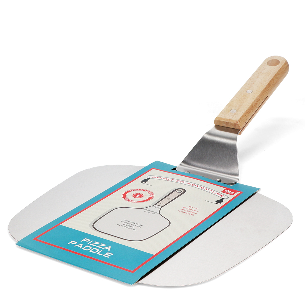 stainless steel pizza paddle - spirit of adventure