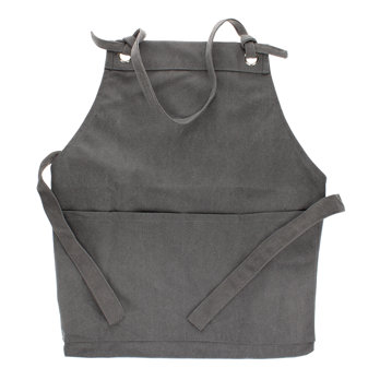 utility apron - dark grey
