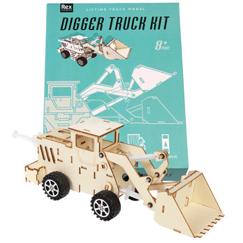 make your own hydraulic digger truck
