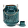 enamel tealight lantern - blue
