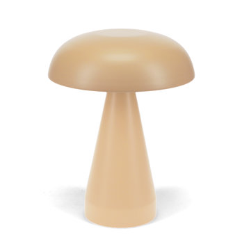 dimmable mushroom touch lamp - fawn