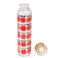 glass water bottle 420ml - vintage apple
