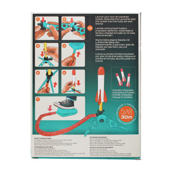 air-powered rocket set