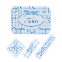 pflaster in der dose (30 stück) - blue bows