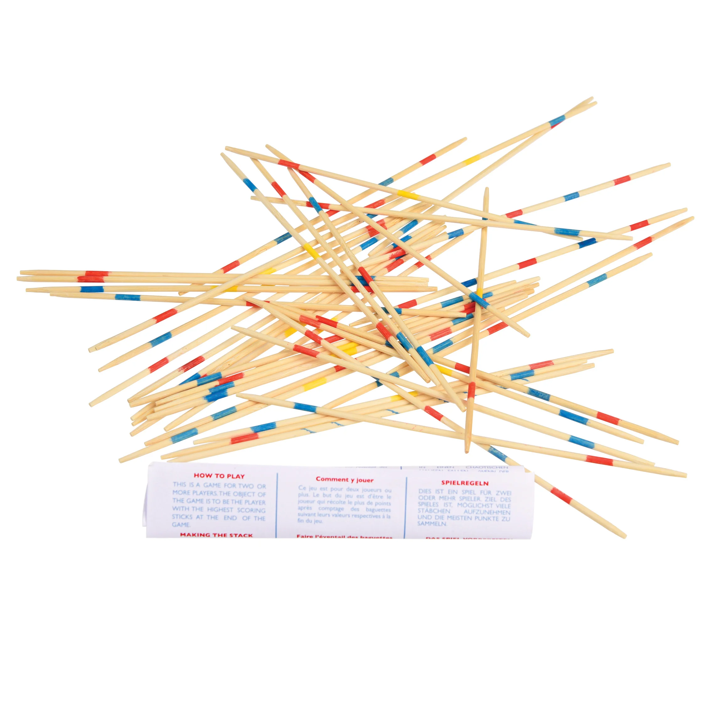 wooden pick up sticks game