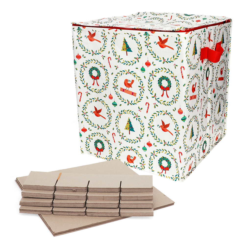 aufbewahrungstasche für weihnachtsschmuck - classic christmas