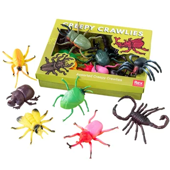 assorted creepy crawlies (box of 10) assorted creepy crawlies (box of 10)