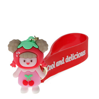 schlüssel- oder taschenanhänger - cherry girl