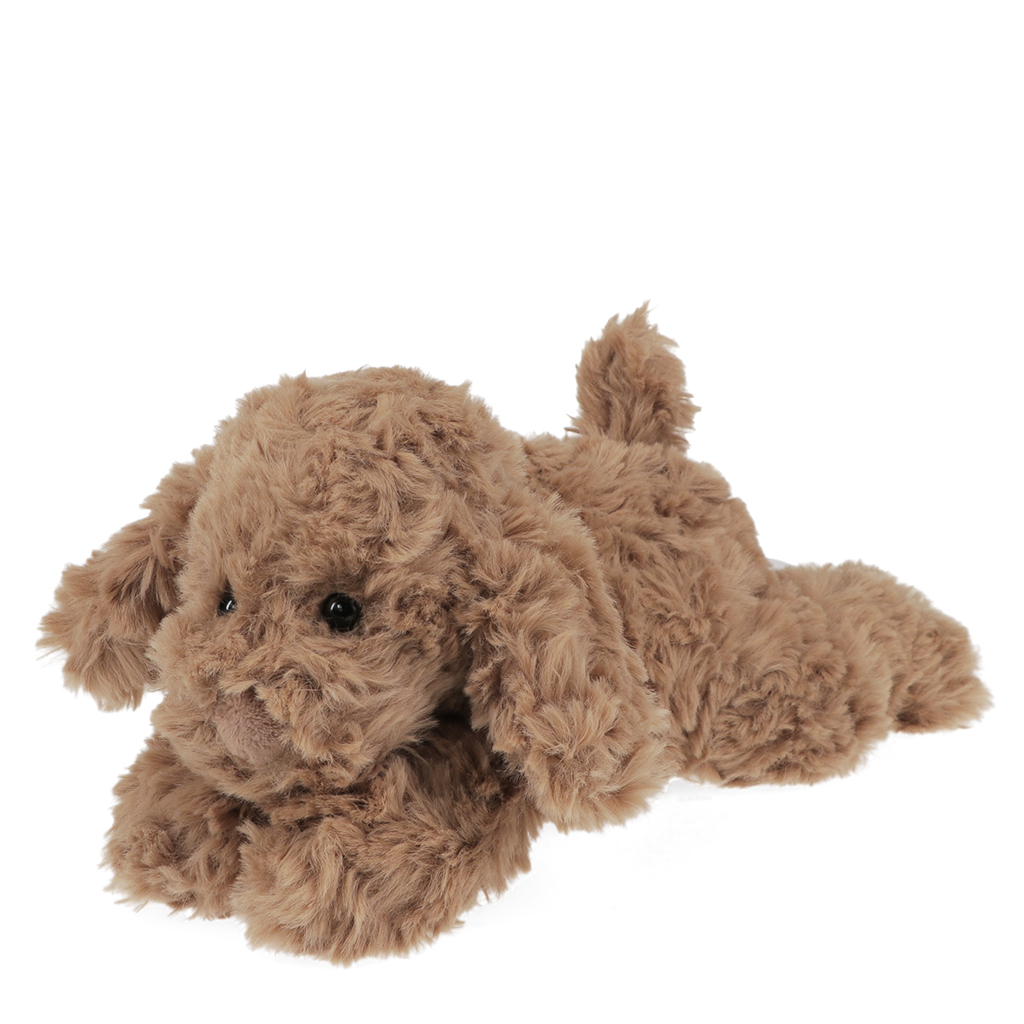 plush toy - chocolate brown dog
