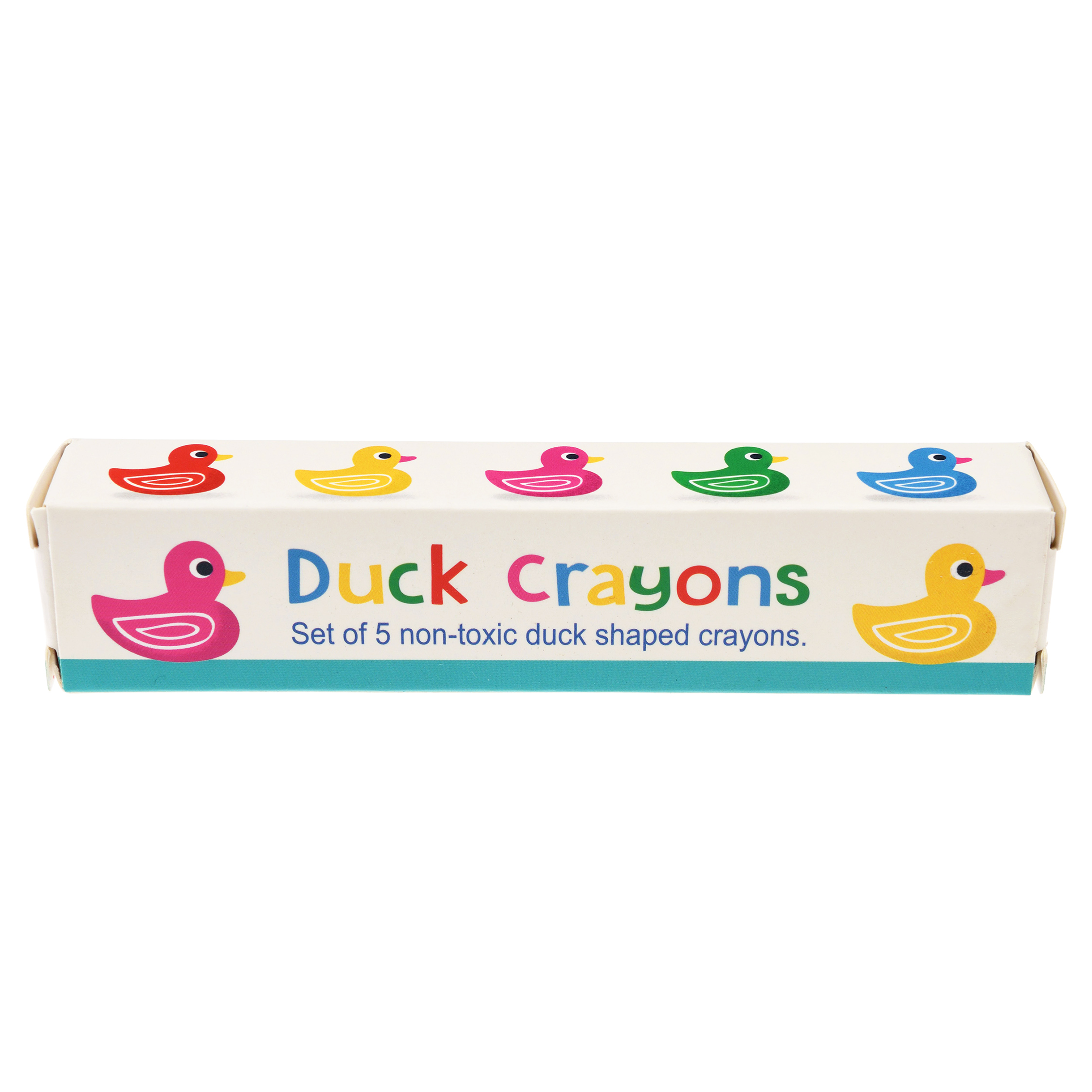 ensemble de 5 crayons canard