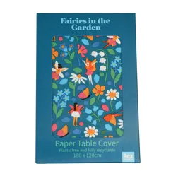 couverture de table en papier fairies in the garden (180x120cm)