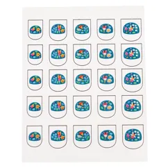 nagel-sticker fairies in the garden (set mit 25 stück) nagel-sticker fairies in the garden (set mit 25 stück)