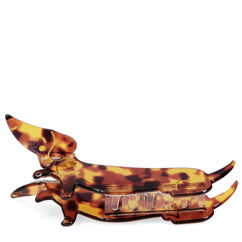 pince à cheveux - sausage dog