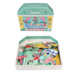 floor puzzle (24 pieces) - mouse in a house floor puzzle (24 pieces) - mouse in a house