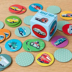 juego de memoria road trip (24 piezas)